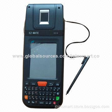 Windows rugged barcode scanner PDA with printer
